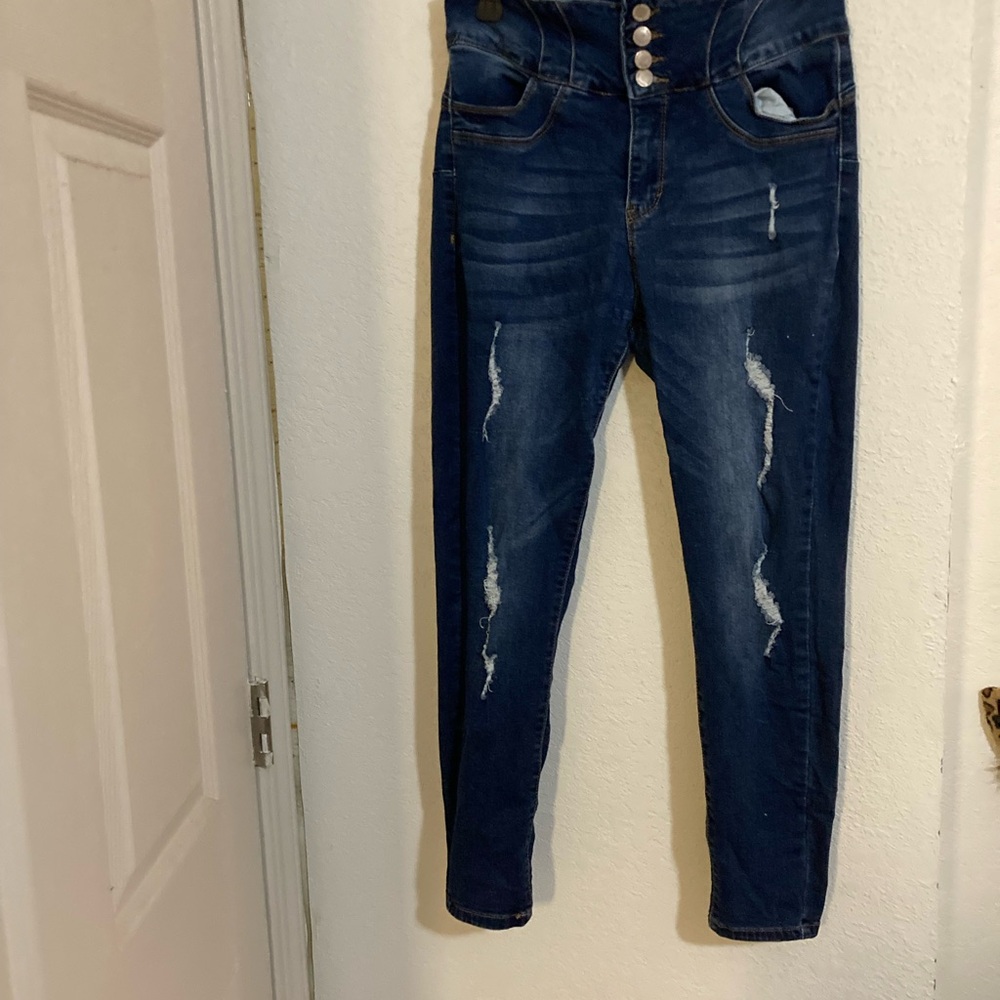 VIP Dark Blue Skinny Jeans for Women